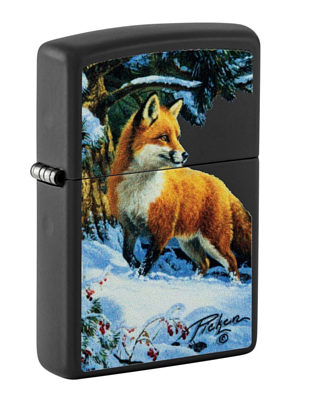 Зажигалка Zippo Linda Picken Black Matte
