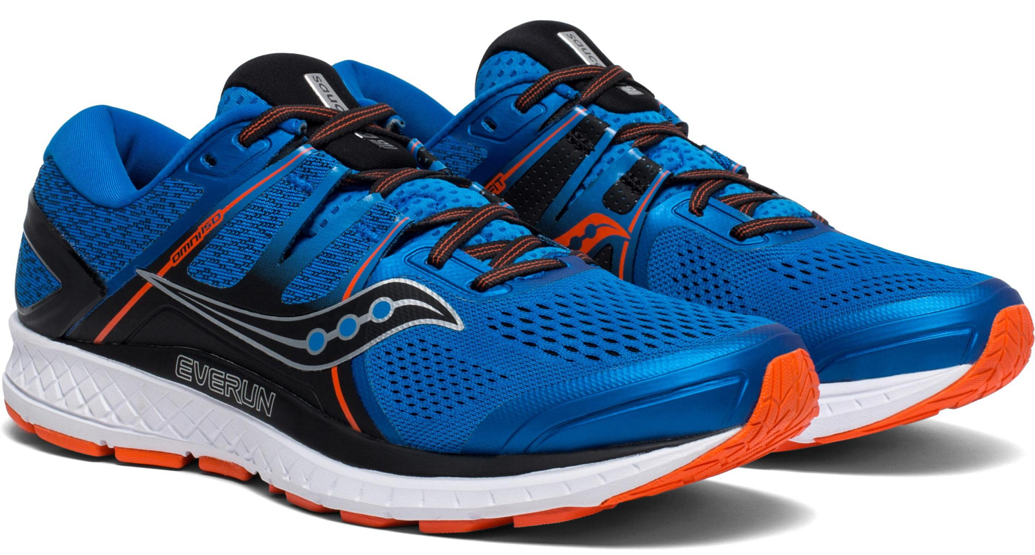 Беговые кроссовки Saucony 2019 OMNI ISO Blue / Orange