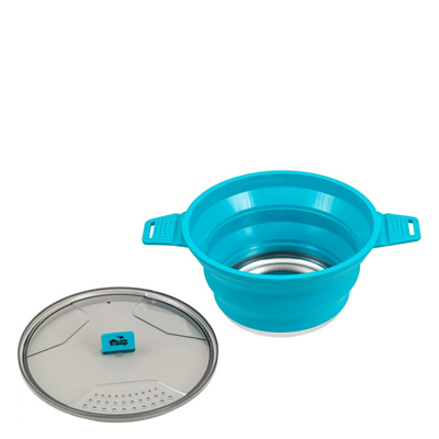 Кастрюля Tramp силиконовая 2,5л Aquamarine