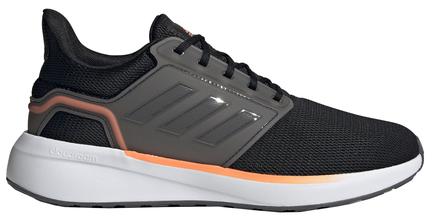 Беговые кроссовки Adidas Eq19 Run Core Black/Grey Five/Screwaming