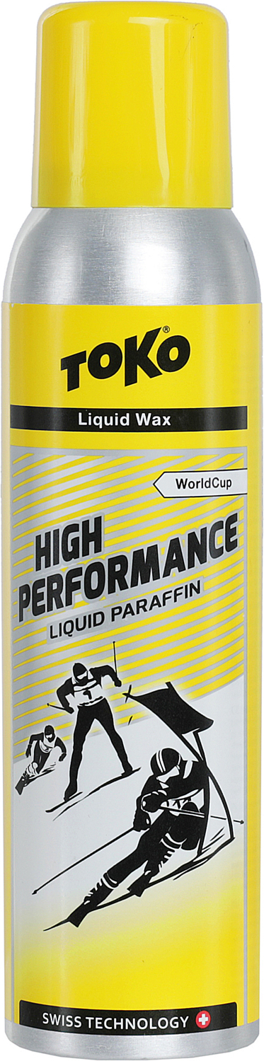 Безфтористый парафин скольжения жидкий TOKO 2021-22 High Performance Liquid Paraffin 125 ml Yellow