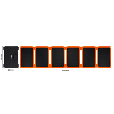 Складная солнечная панель TopOn TOP-SOLAR-40 40W