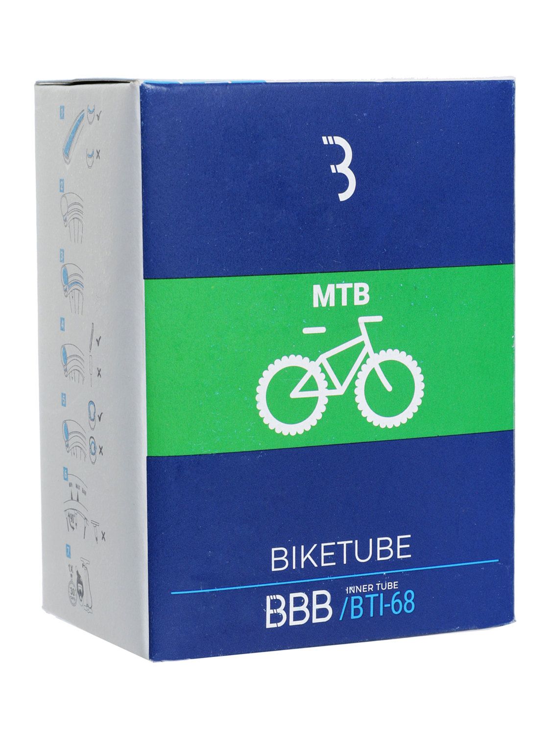 Велокамера BBB BikeTube 27,5x2,00/2,40 FV 33mm Black