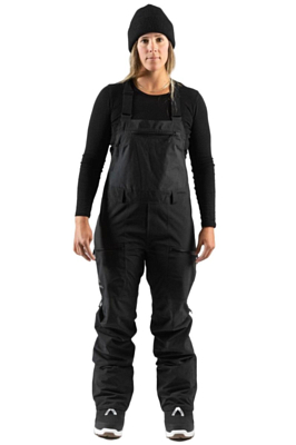 Брюки сноубордические Jones Mountain Surf Bib W Black