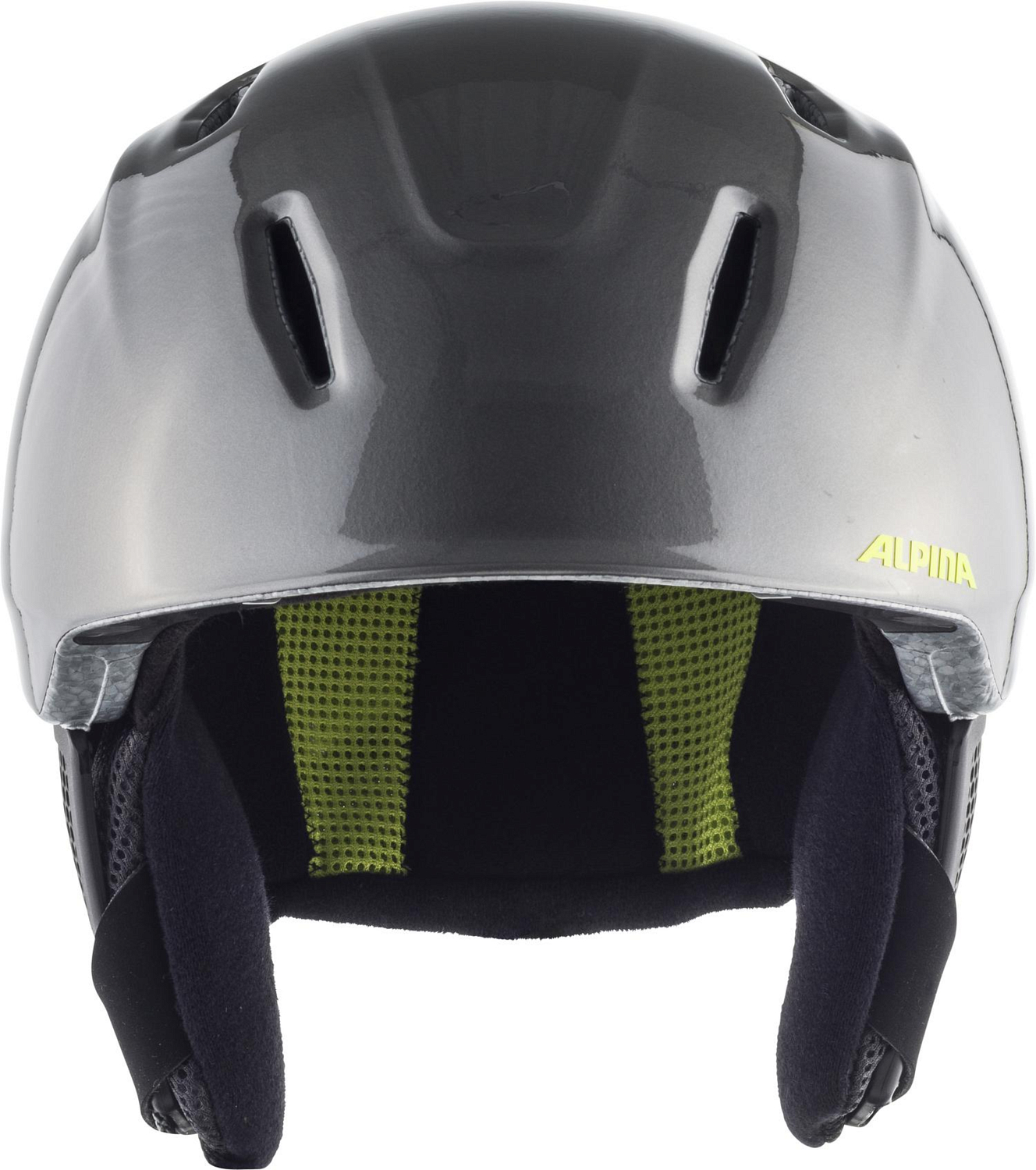 Шлем детский ALPINA Carat LX Charcoal/Neon
