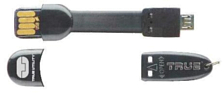 Брелок TRUE UTILITY MobileCharger- USB to Micro USB - Black