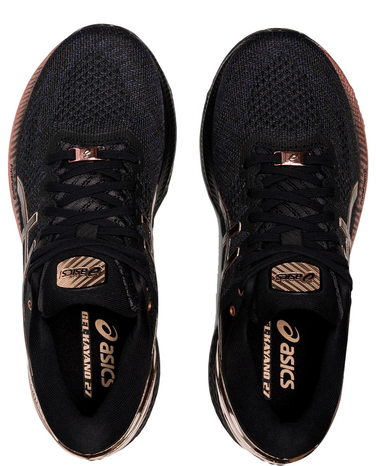 Кроссовки Asics Gel-Kayano 27 Platinum Black/Rose Gold