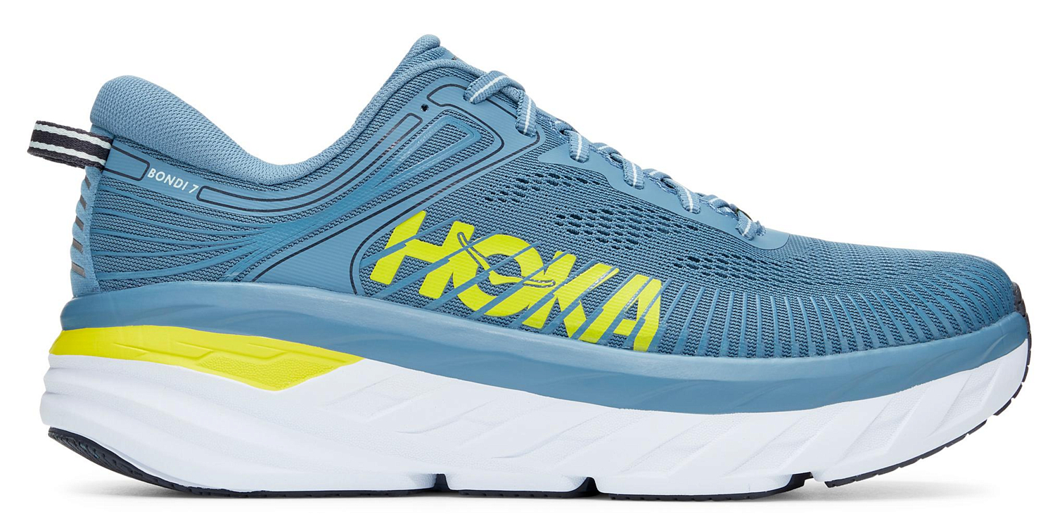 Кроссовки Hoka M Bondi 7 Provincial Blue/Citrus