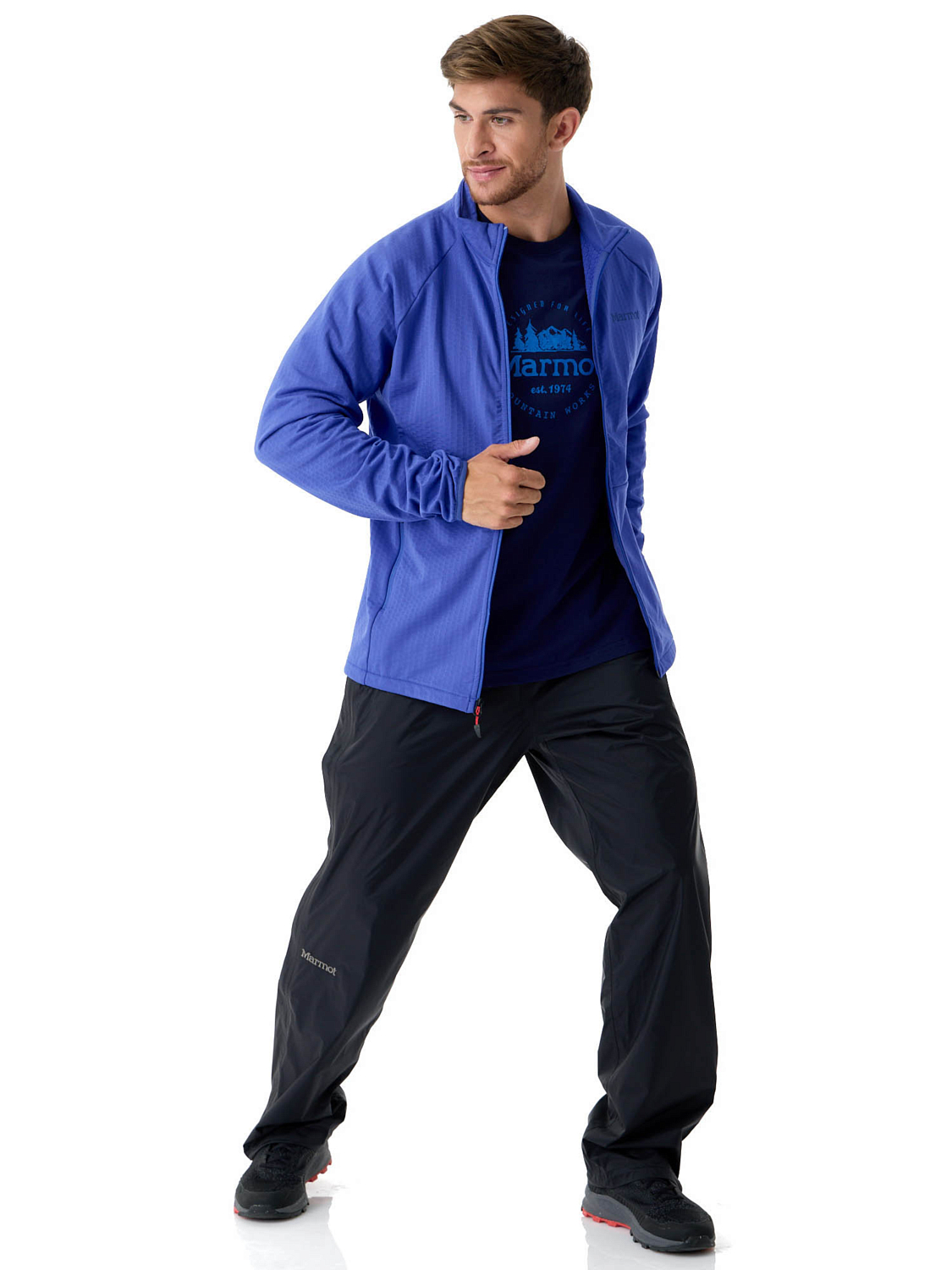 Marmot Leconte Fleece Jacket Trail Blue