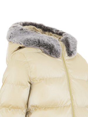 Куртка детская GEOX Backsie Bomber Girl Pepper Beige
