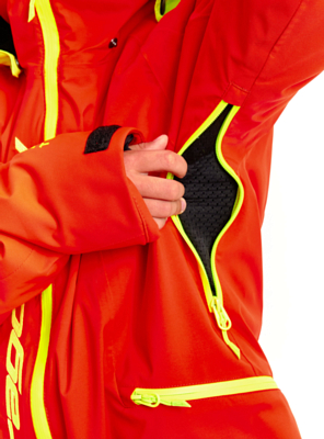 Куртка сноубордическая детская Dragonfly Gravity Teenager 811240-23 Red/Yellow