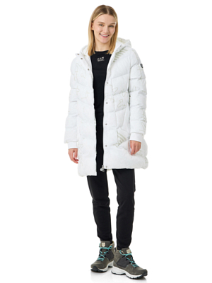 Куртка EA7 Emporio Armani Mountain Winter W Extra Padded Monogram White
