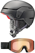 Комплект шлем ATOMIC Count и маска Salice 105DARWF RW Clear