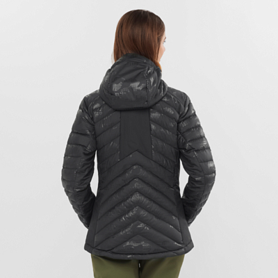 Куртка SALOMON Transition Down Hoodie W Black/Heather