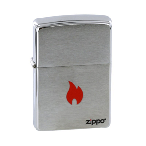 Зажигалка Zippo Flame Серебристый