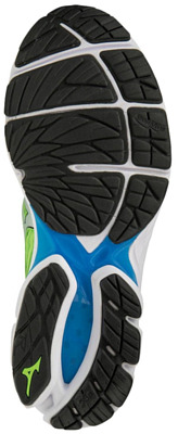 Mizuno Wave Rider 22 Green Gesko Silver Blue 5990