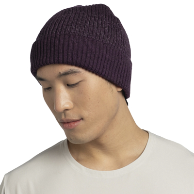Шапка Buff Merino Active Solid Shadow Purple