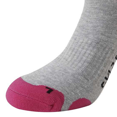 Носки LENZ Skiing 2.0 Light Grey/Pink