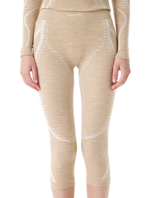 Кальсоны 3/4 Accapi Ergowool Nude/White