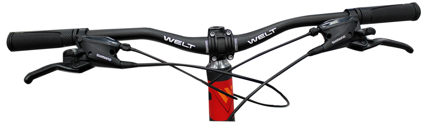 Велосипед Welt Ridge 2.0 HD 27 2020 Grey/Orange/Red