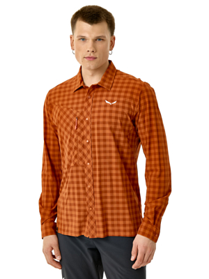 Рубашка Salewa Puez Dry Bombay Brown