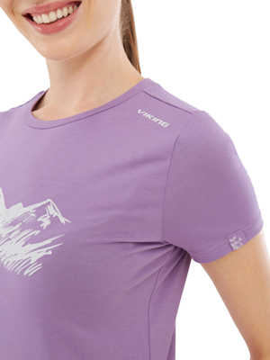 Футболка VIKING Lenta Bamboo Light Purple/Light Grey