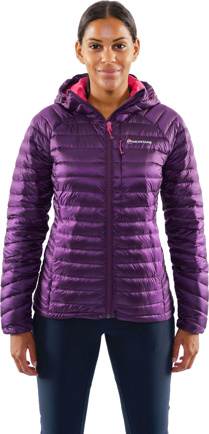 Куртка для активного отдыха Montane Fem Featherlite Down Jacket Saskatoon Berry