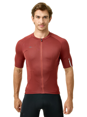 Велоджемпер с коротким рукавом Santic Azuni Red