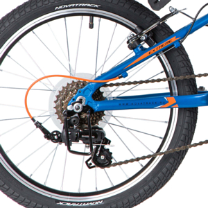 Велосипед Novatrack Extreme 7.V Alloy 20 2021 синий