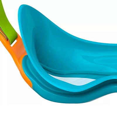 Полумаска для плавания Speedo Biofuse Mask Blue/Green