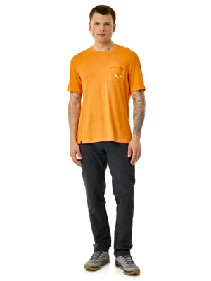 Футболка Salewa Agner Hemp/Dst Turmeric