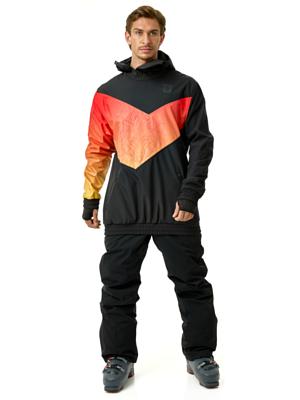 Куртка горнолыжная MAJESTY Shadow Black/Red