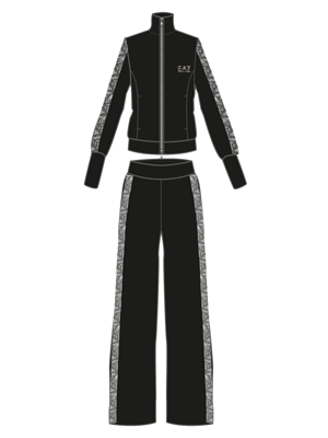 Костюм для активного отдыха EA7 Emporio Armani Tuta Sportiva W Black