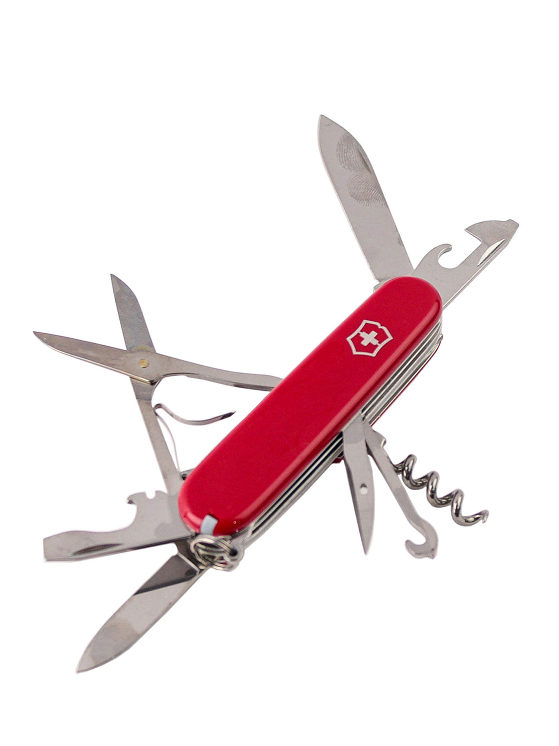 Нож Victorinox Mountaineer, 91 мм, 18 функций Красный