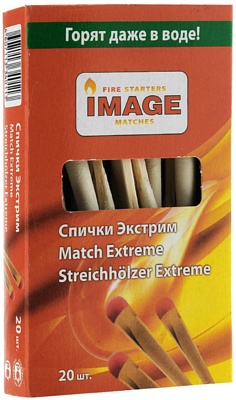Спички Image Экстрим наполнение 20 шт 85мм