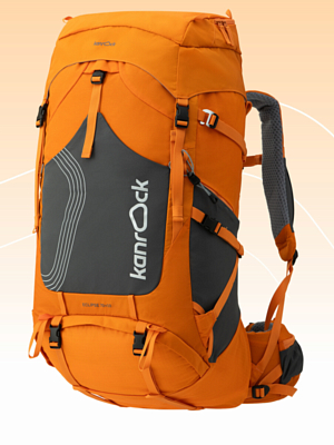 Рюкзак Kanrock Eclipse 70+10 Tangerine Orange