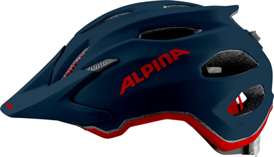 Велошлем ALPINA Carapax Junior Indigo Matt