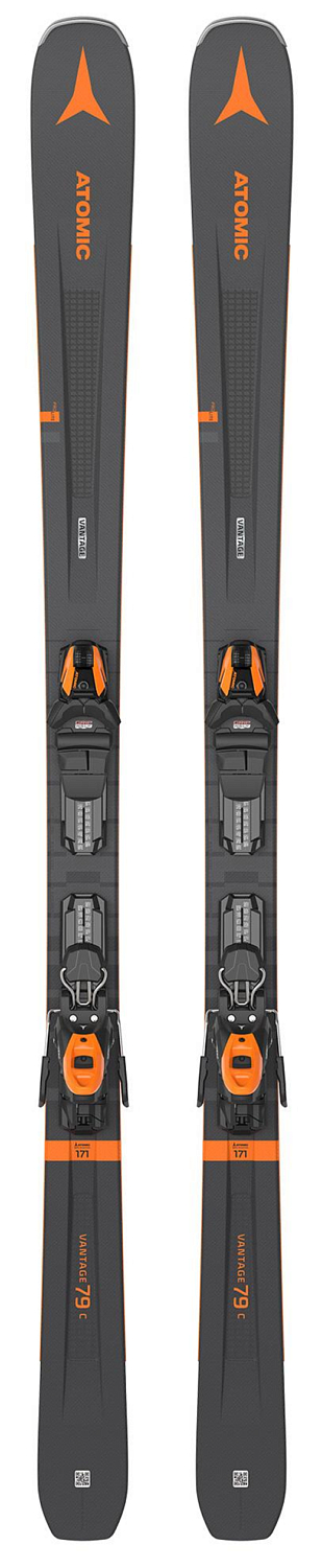Горные лыжи с креплениями ATOMIC 2020-21 VANTAGE 79 C + M 10 GW Black/Orange