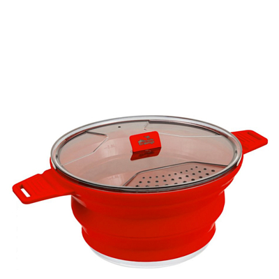 Кастрюля Tramp силиконовая 2,5л Terracotta