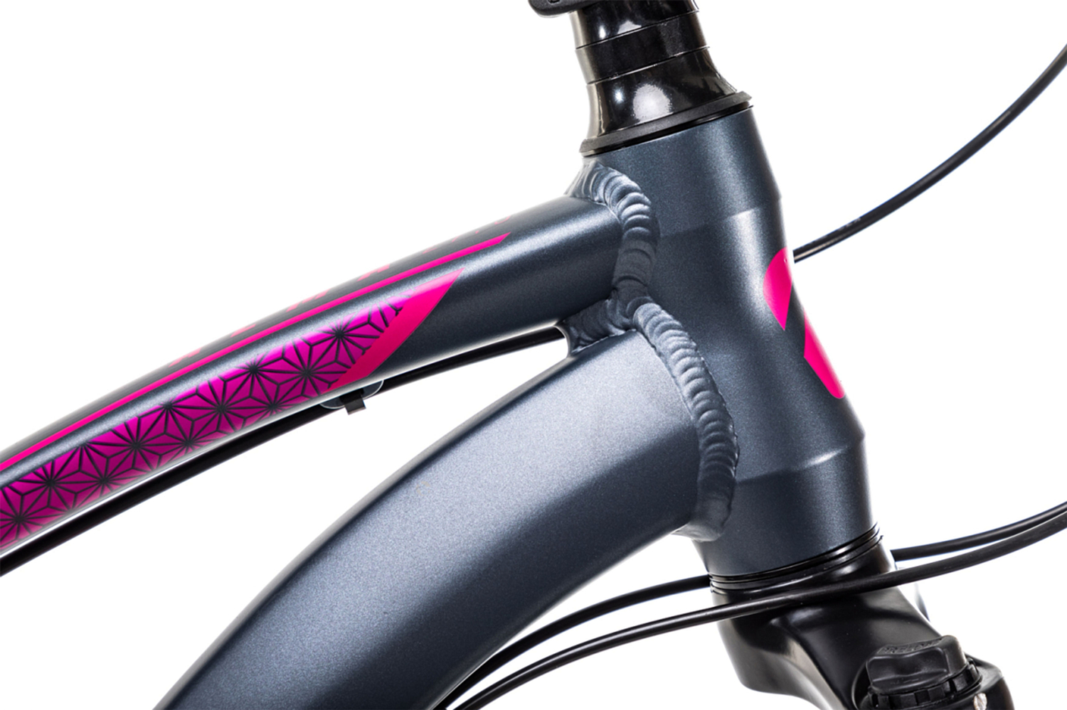 Велосипед Aspect Alma 27,5 2022 Черно-розовый