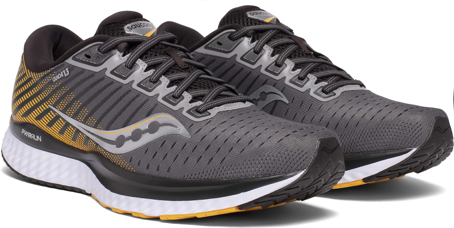 Беговые кроссовки Saucony 2020 Guide 13 Grey/Yellow