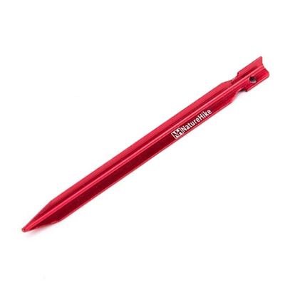 Колышки для палатки Naturehike V-Shaped Aluminium Peg (8 Pcs) Red