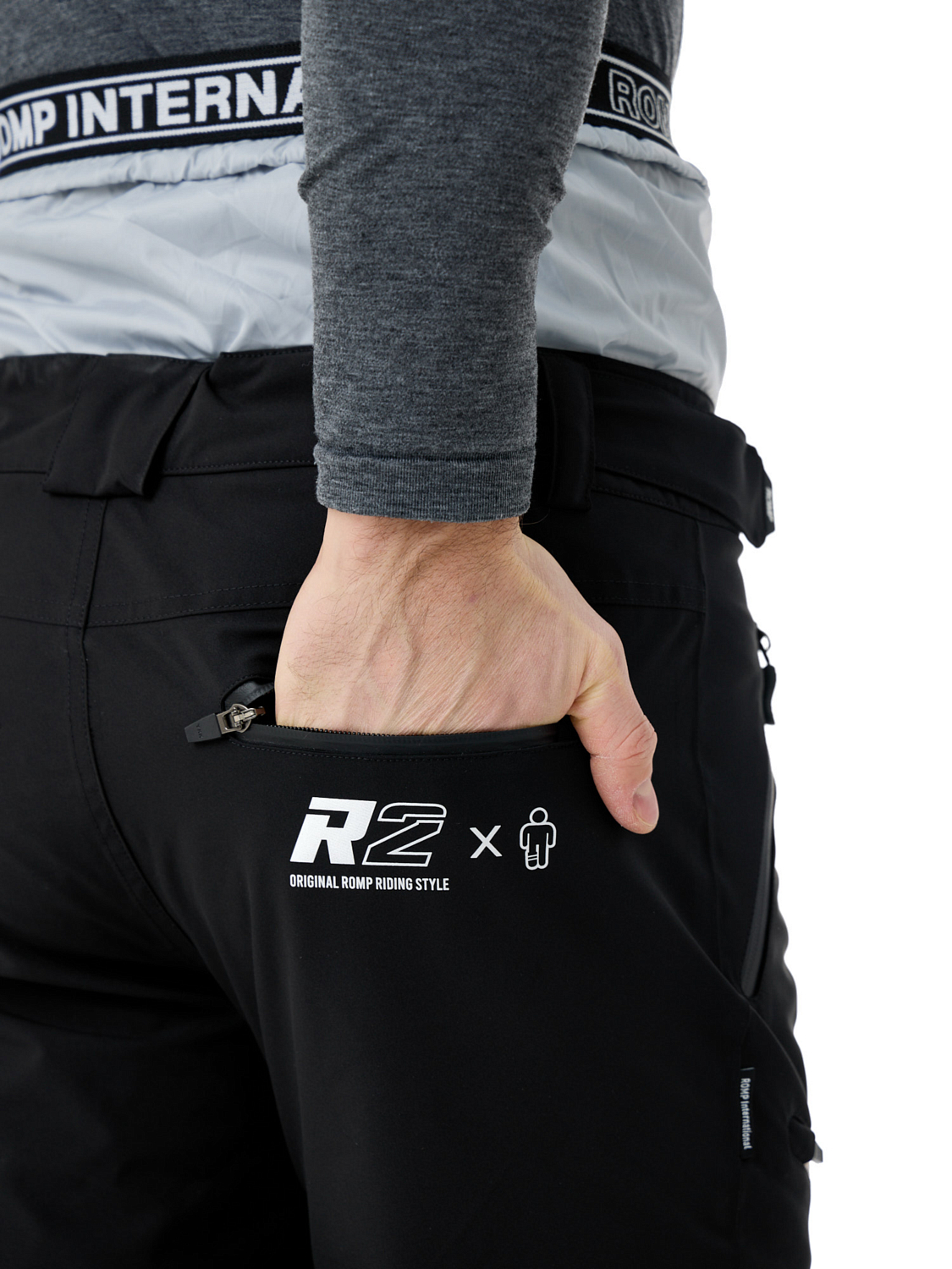 Брюки сноубордические ROMP R2 Basic Pants M Black