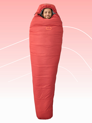 Спальник Kanrock Aurora -15 Regular Red