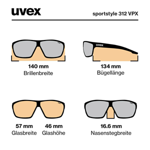 Очки солнцезащитные UVEX Sportstyle 312 VPX Green/Brown