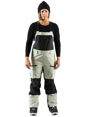 Полукомбинезон сноубордический Jones Mountain Surf Bib W Sage Green