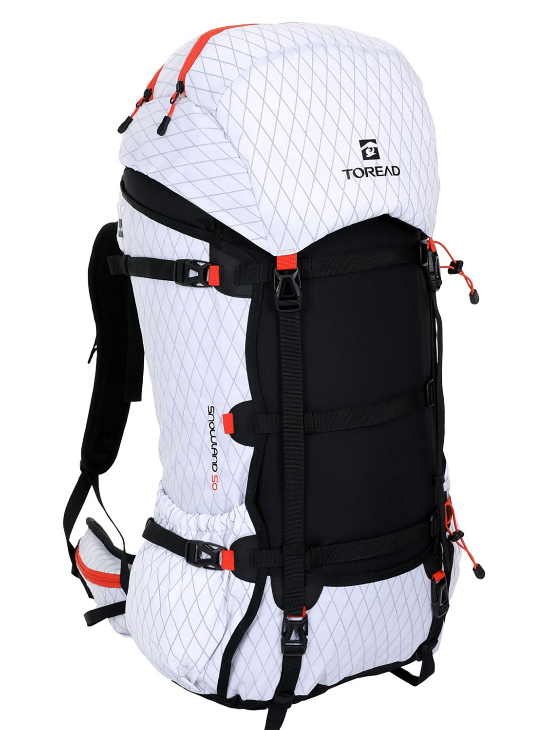 Рюкзак Toread Snowy ultralight 50L Backpack White/Black