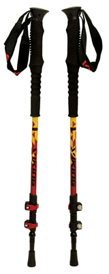 Палки треккинговые VIKING Poles Lhotse Trekking Black/Red