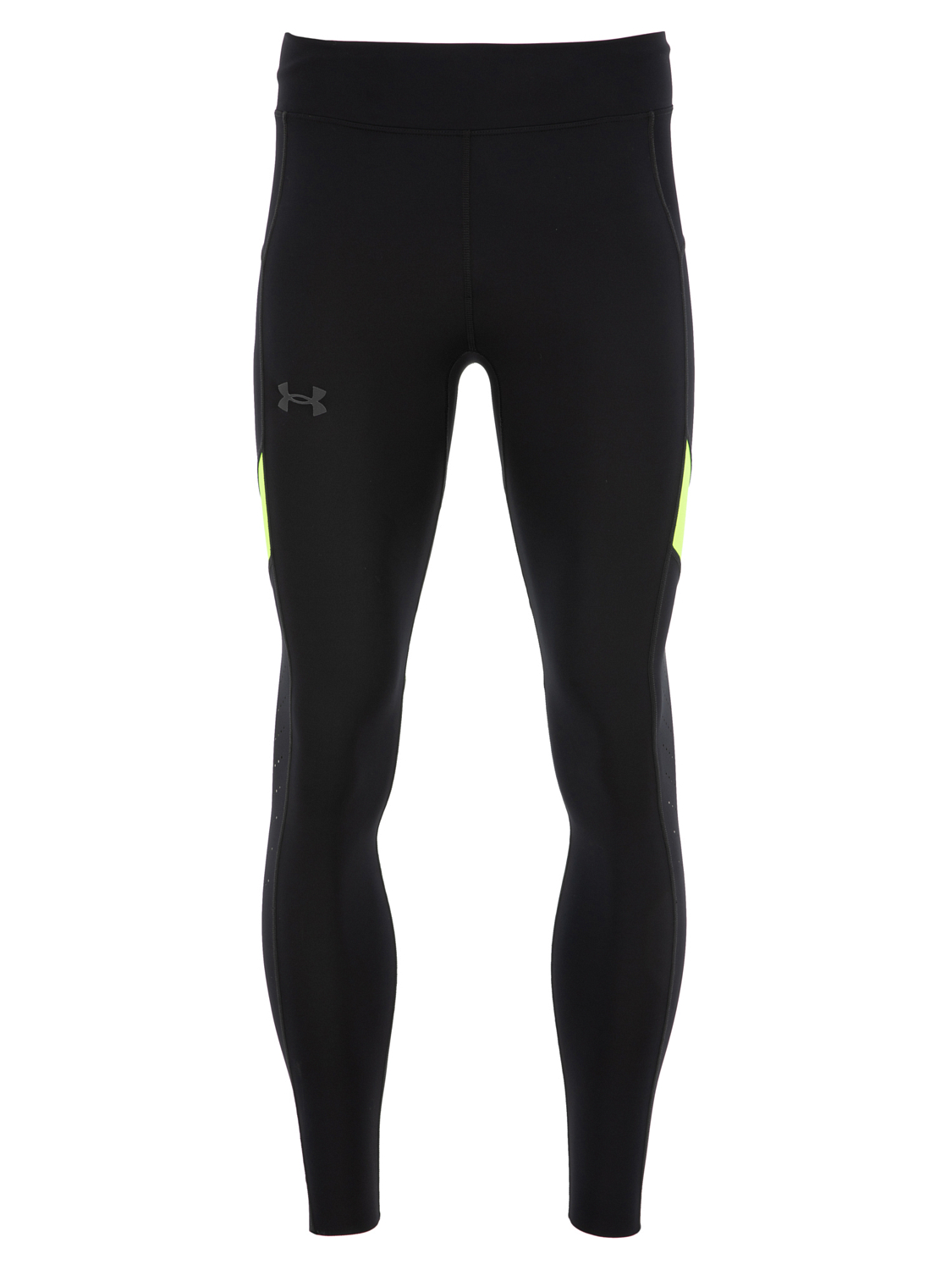 Тайтсы Under Armour Speedpocket Black/Lime Surge