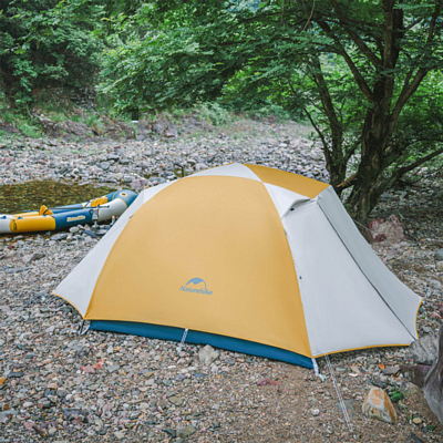 Палатка Naturehike Cloud-Creek Series Tent 3 man Yellow Pro